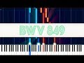 Prelude and fugue in csharp minor wtc i bwv 849  j s bach