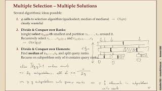 Advanced Data Structures (Summer 2026) - 02-17 Multiple selection algorithms + adaptive lower bound