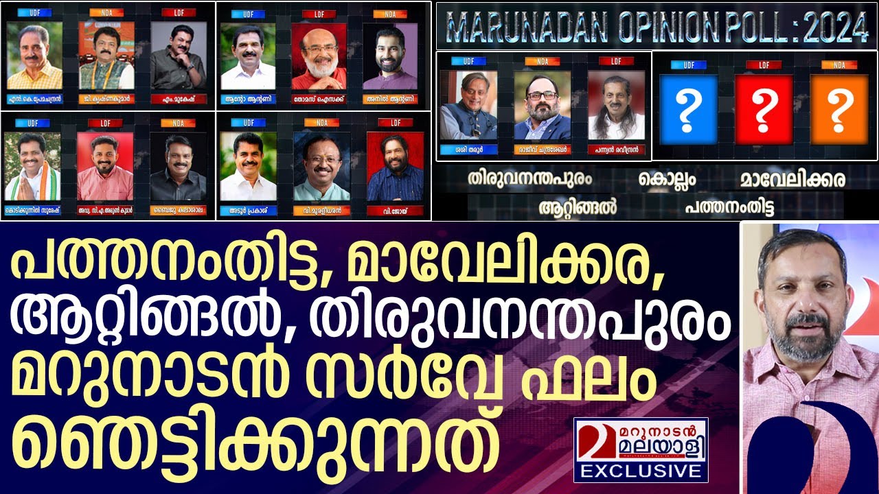     I Marunadan Opinion poll 2024 Part 4