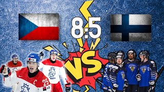 ČESKO U20 8:5 FINSKO U20 - NEUVĚŘITELNÝ OBRAT😱😲👌 BOJ O BRONZ