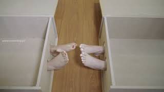 Disembodied feet Lonely soles on the box NBM Teaser