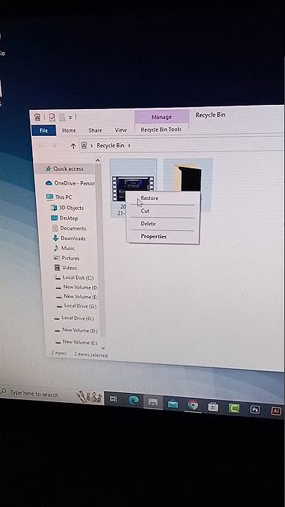 how-to-restore-recycle-bin-deleted-files-shorts-youtube