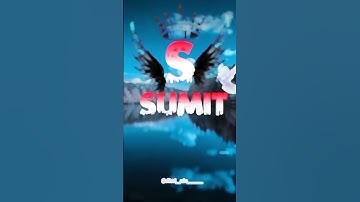 Sumit name art WhatsApp status 🥀 beautiful stutas background music 🎶 heart 💗 touching stutas #name