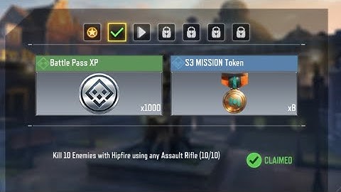 Kill 10 enemies with Hipfire using any assault rifle