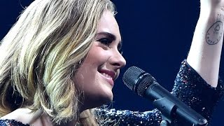 Celebrity Adele Gets Emotional Giving Her Son Angelo a Shoutout on Stage During London Concert Profile