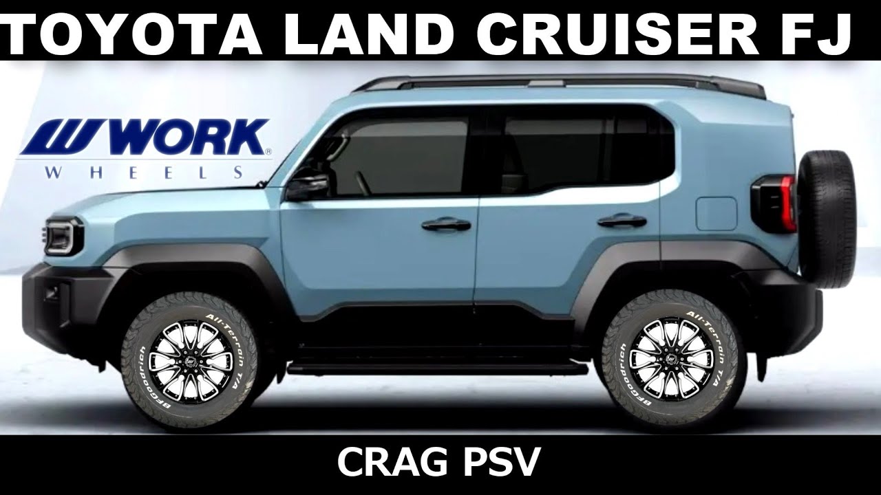 【 ランドクルーザーFJ】をオフロードカスタム！WORK編