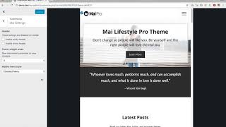 Use A Slide Out Side Menu On Mobile In Genesis Mai Pro Child Theme