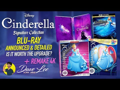 CINDERELLA: DISNEY SIGNATURE COLLECTION - Blu-ray Announced & Detailed (Is It Worth The Upgrade?)