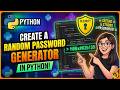 *Build a Secure Random Password Generator* | Mini Project | Python Full course for Beginners