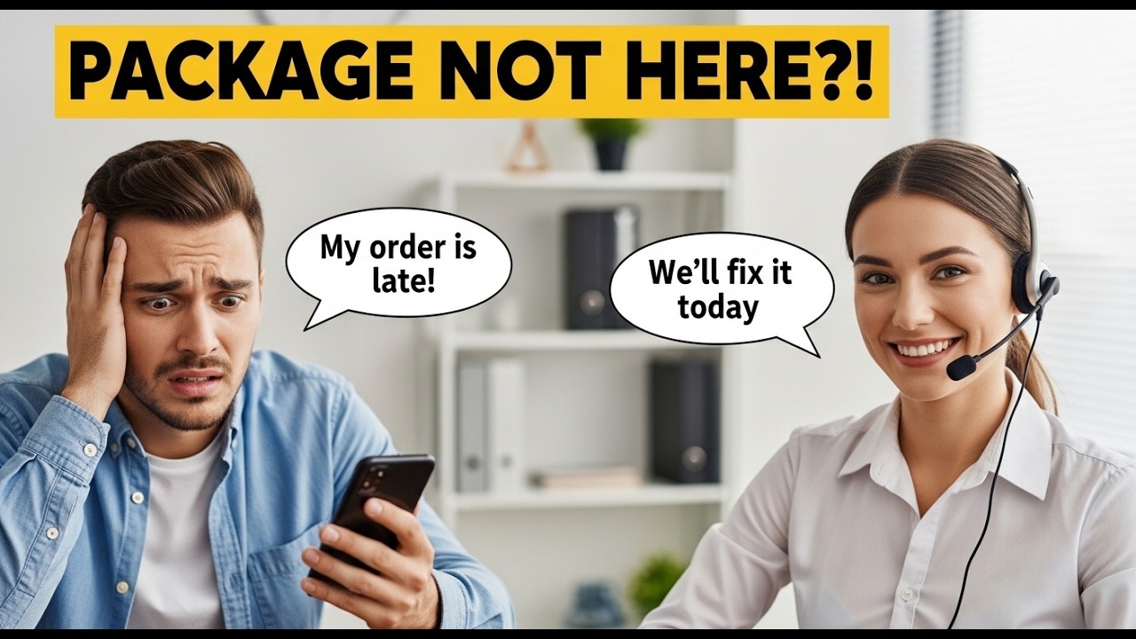 Calling Customer Service in English – Real Conversation ☎️