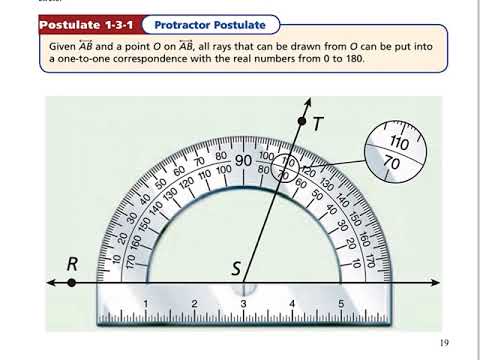 Geom 01.3 Measuring Angles - YouTube