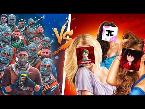 3 ДЕВОЧКИ ПРОТИВ 10 МАЛЬЧИКОВ В STANDOFF2