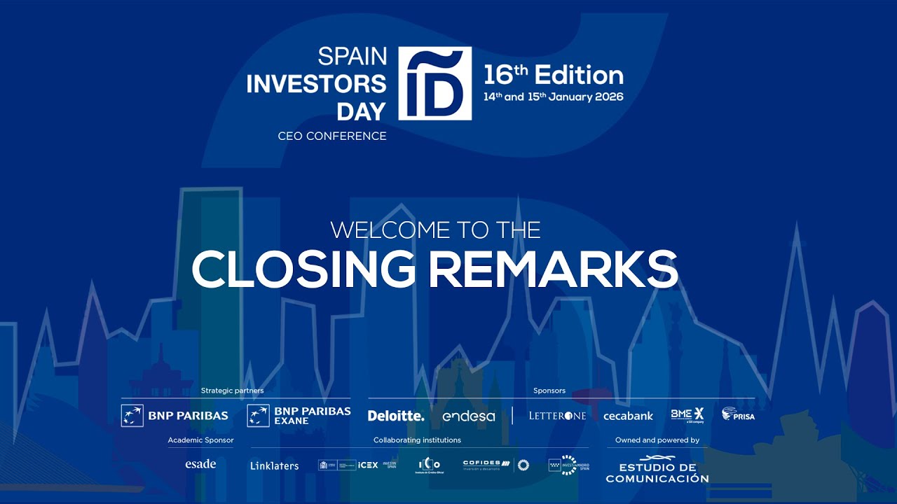 CLAUSURA presidida por Pedro Sánchez, Presidente del Gobierno de España