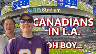 The BEST Way To See a LA  Chargers or Rams Game @ SoFi Stadium : A Canadian Perspective! 