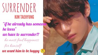 Kim Taehyung - surrender | FMV with lyrics and indo sub