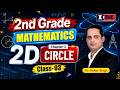 2nd Grade Mathematics | 2D Chapter- 3 | Circle (Class-3) | Dr. Onkar Singh Sir