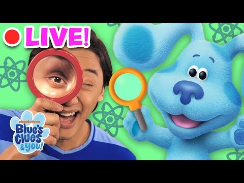 🔴LIVE: Science Experiments VLOGS With Josh & Blue! 🧪 | Blue's Clues & You!