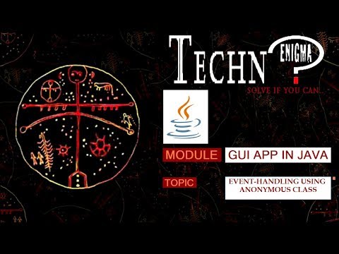 Event Handling Using Anonymous Inner Class