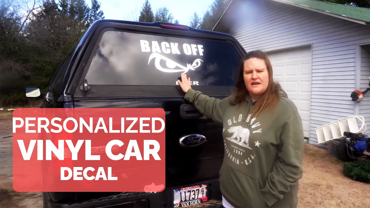 How To Easily Create A Vinyl Car Decal Using Your Cricut Machine YouTube