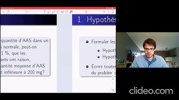 StatsProjet chapitre 7 vidéo 1 : Tests d