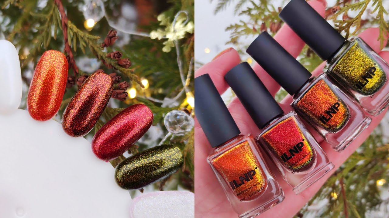 ILNP 🖤✨ Четыре красивейших лака для ногтей из коллекции Harvest 🥕🧺🍂