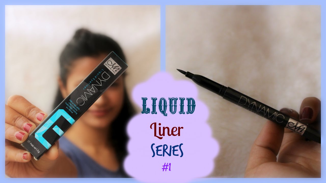 Indian Liquid Eyeliner Series Menow liquid eyeliner YouTube