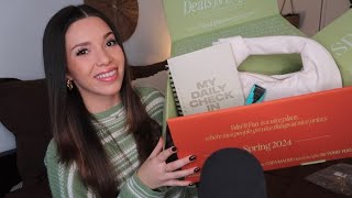 ASMR - Spring FabFitFun '24 Unboxing!! | $350+ Haul 🩷🌼 screenshot 1