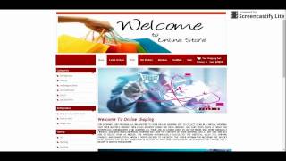 online store php project