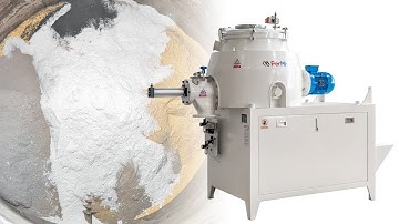 PerMix High Speed Granulator Made For Granulating Abrasives