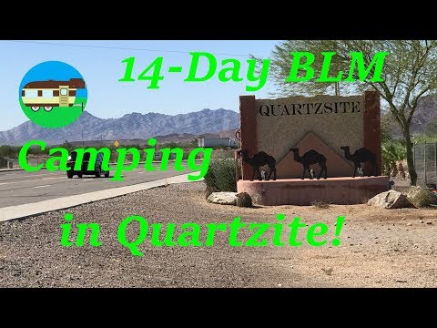 Free 14-Day BLM Camping in Quartzsite