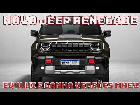Video Novo Jeep Renegade 2027: Veja a evolução