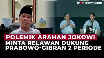 Jokowi Respons soal Arahannya Dukung Prabowo-Gibran 2 Periode | OneNews Update