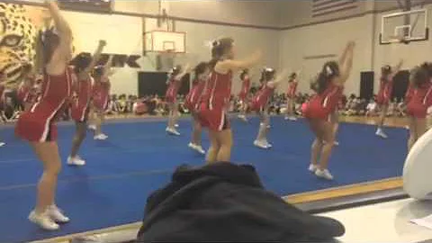 Cheerleading dance video