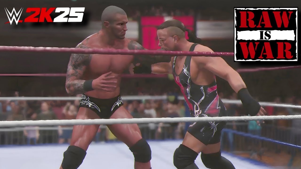 WWE 2K25 - Rob Van Dam vs. Randy Orton (C) | WWE Championship Match | Raw Is War | [2K60 Gameplay]