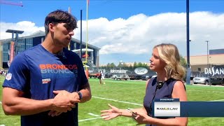 Broncos’ Jonah Elliss builds on rookie season, embracing football family legacy