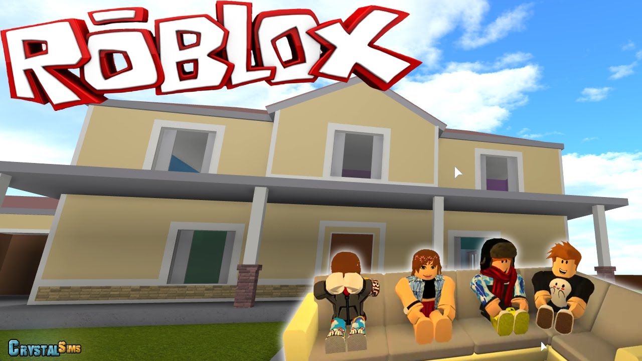 Una Casa De Ricos Rocitizens Roblox Crystalsims Youtube - lokazito castigado haciendo trabajos sociales 16 robloxsims