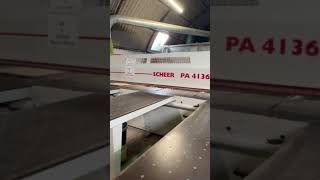 SCHEER PA4136 Beam Saw 2007 Horizontal Panel Saw 6229/4