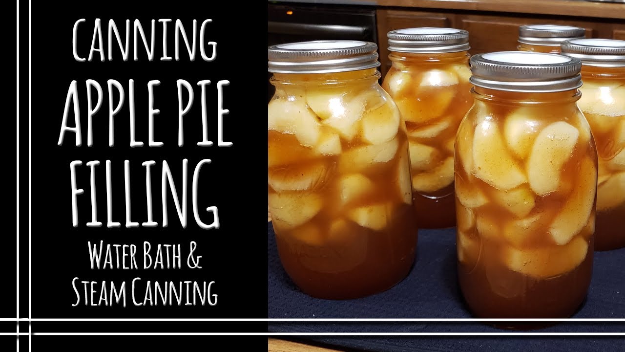 Canning Apple Pie Filling YouTube