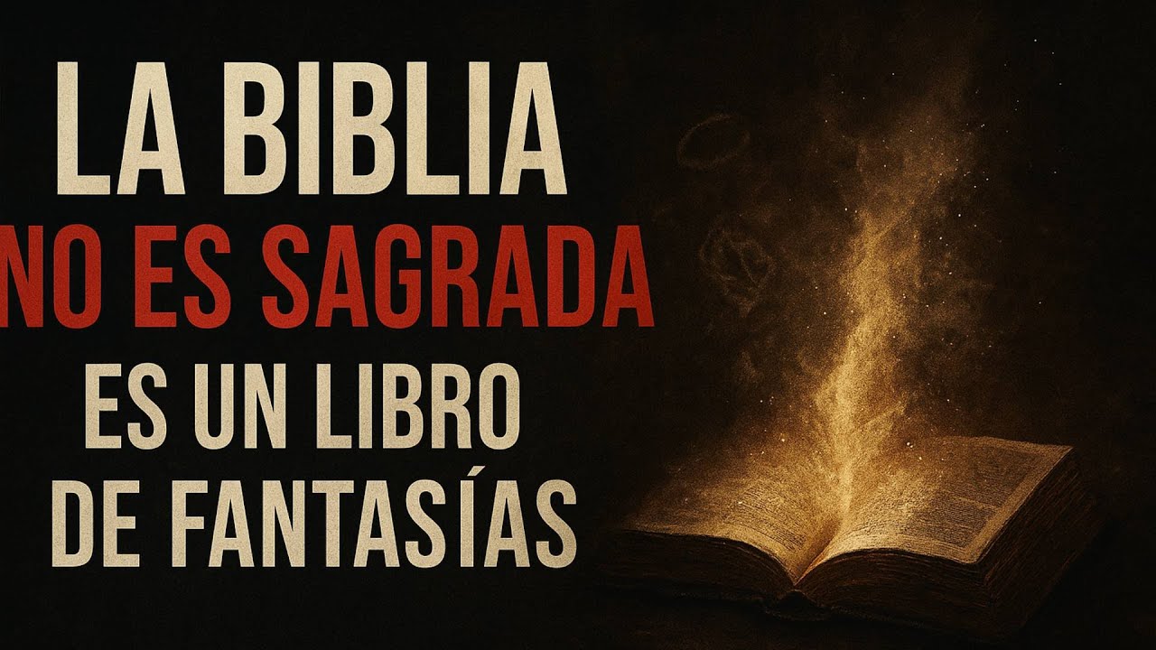 😱 La Biblia No es Sagrada, es un Libro de Fantasías - YouTube