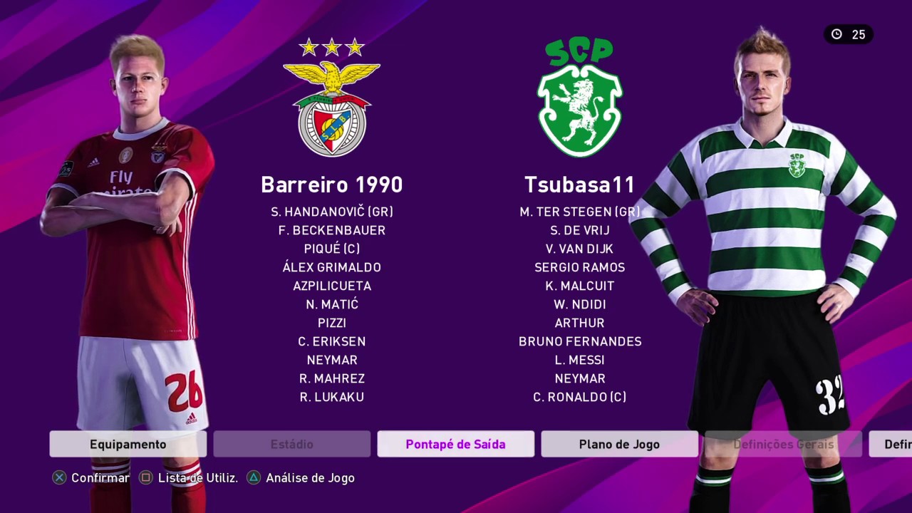 PES 20 MY CLUB / joly20 vs RuiR11