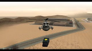 GTA San Andreas.  Тырим вертолет и фургон.