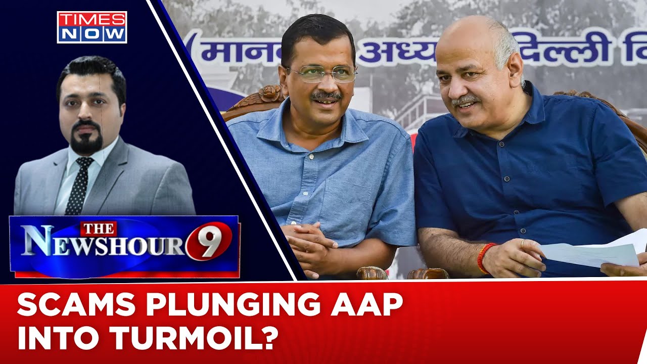 Manish Sisodia & Satyendar Jain Quit, Scams Plunging AAP Into Turmoil? | Newshour