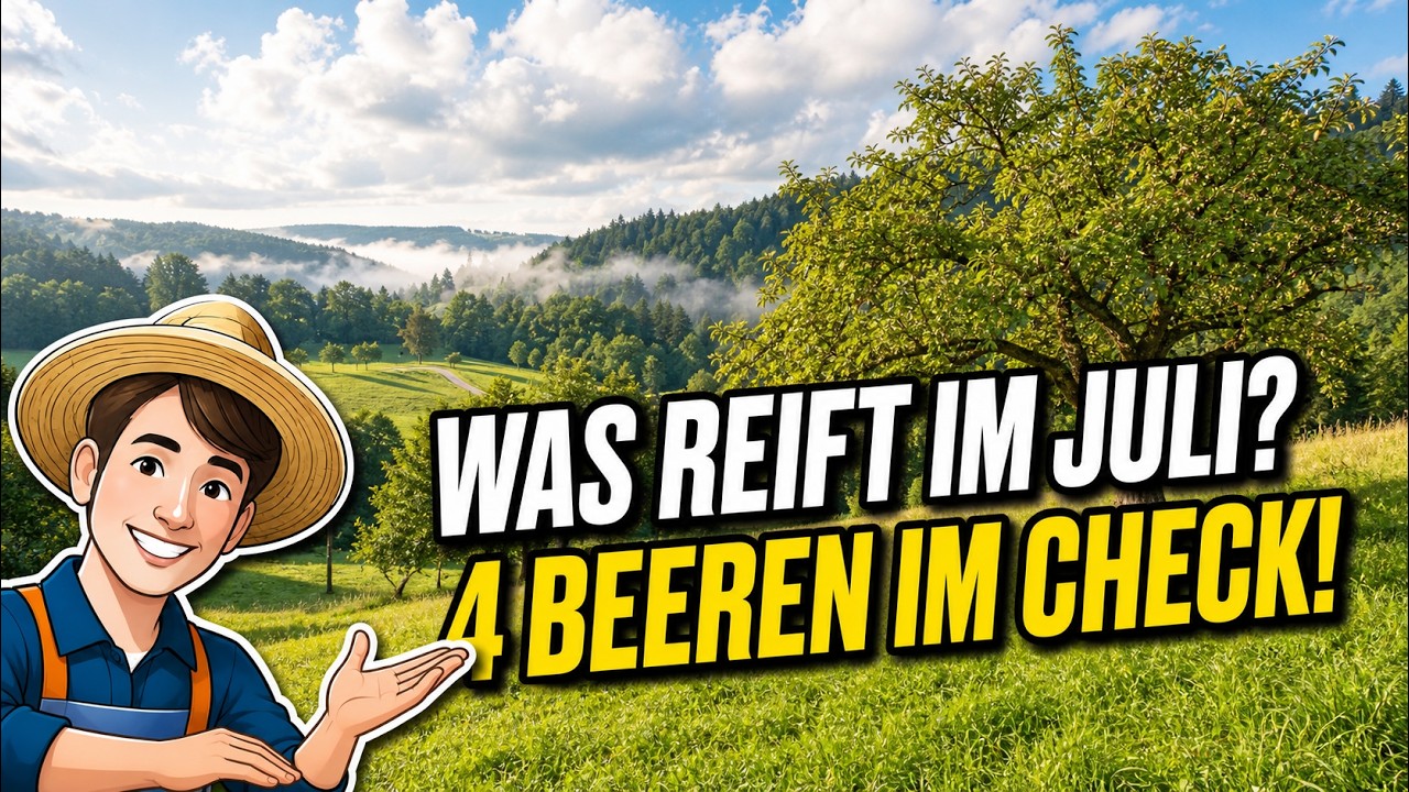 Weinbeere, Feigen, Himbeere, Maulbeere – Update aus dem Garten – 13.07.2024