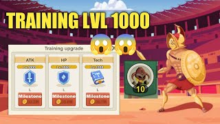 Hack Training Lv.1000 Gladiator Arena Idle Tycoon #games #lazygame screenshot 1