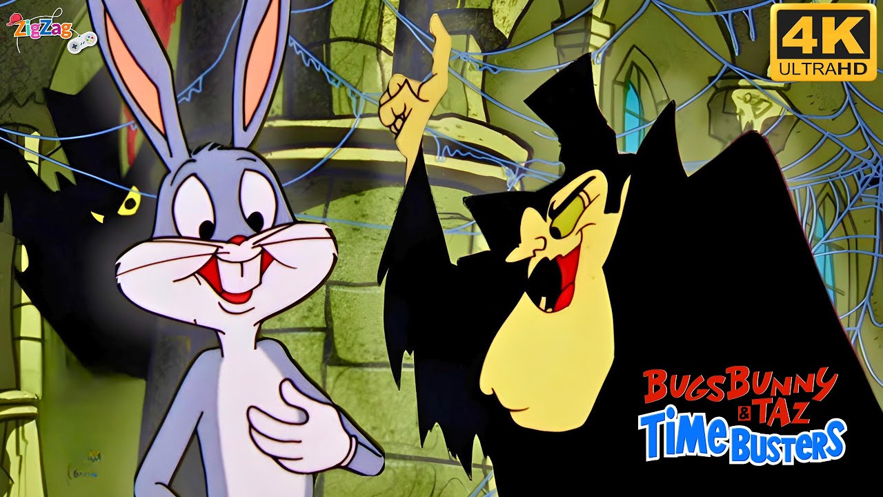 Багз Банни и Таз: Пожиратели времени #13 Замок Графа КОНЕЦ PS1 4K