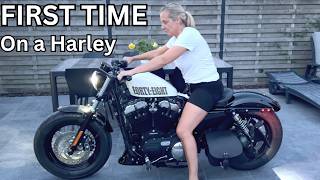Teaching My Girlfriend to Ride | Harley-Davidson Forty-Eight | Friction Zone