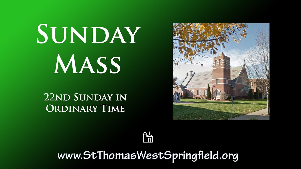 Sunday Mass August 29 2021 YouTube Sunday Mass August 29 2021 YouTube
