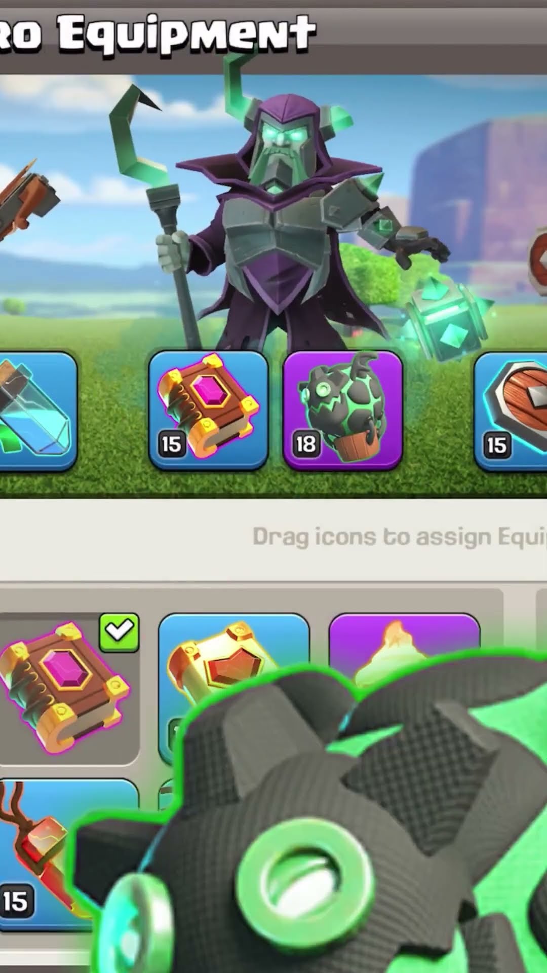 There's something spooky going on... #Clashofclans #clash #coc #Supercell #clashoween #mobilegaming