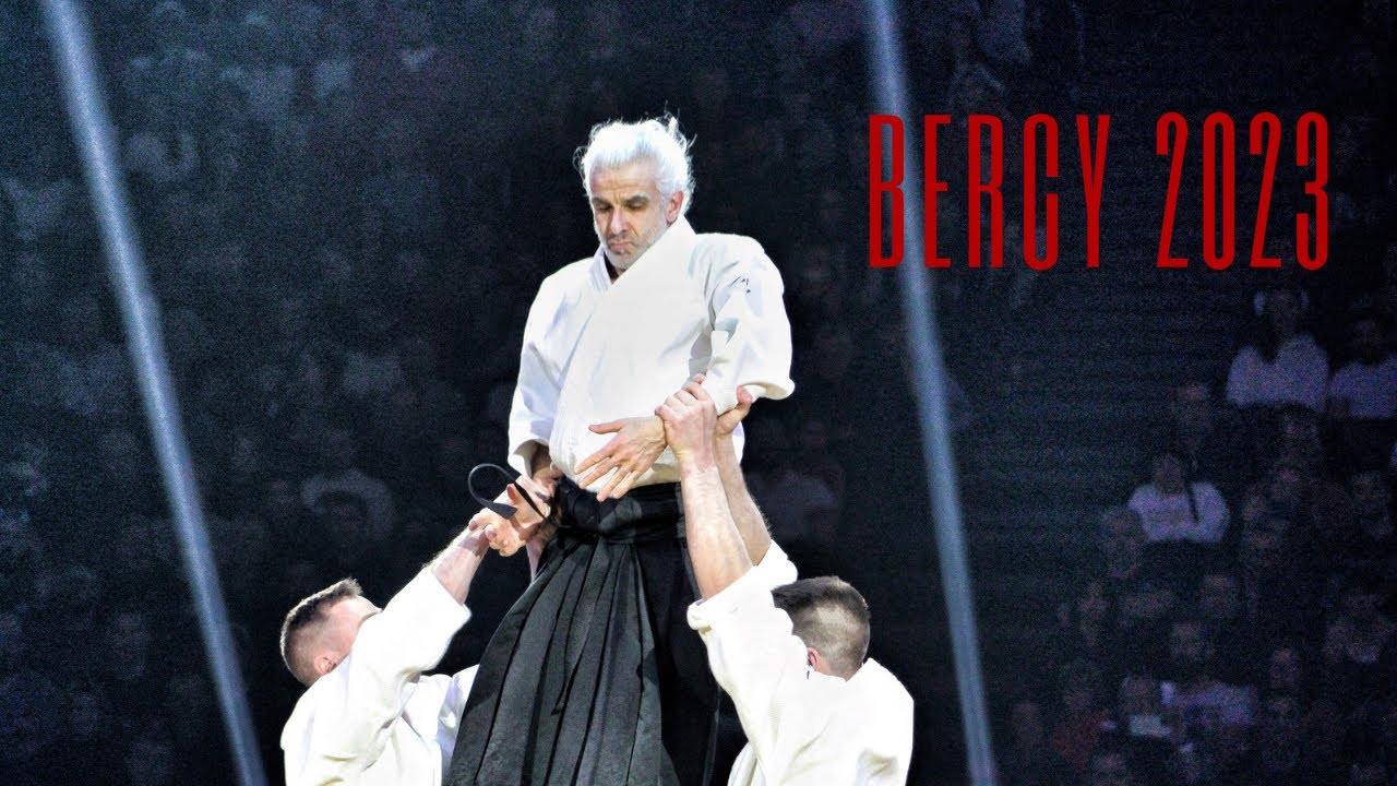Aikido au 36ème festival des arts martiaux, Bercy 2023 avec Bruno Gonzalez