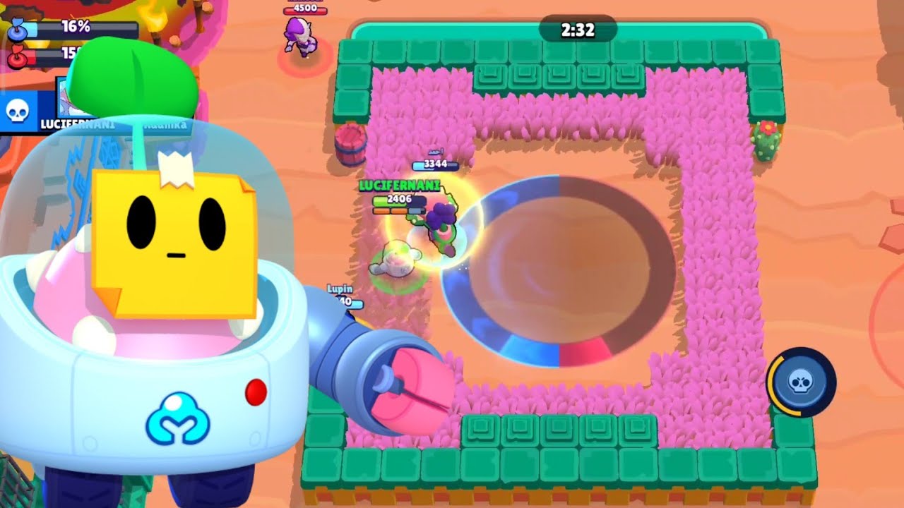 Brawl Stars New Hotzone Map (mosh pit) Gameplay | Sprout 🌱